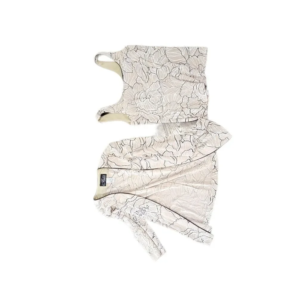 Alex Evenings Women's 3/4 Sleeve Glitter Embellished Jacket Small - Picture 6 of 8